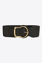 Load image into Gallery viewer, Zinc Alloy PU Leather Belt
