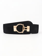 Load image into Gallery viewer, PU Elastic Wide Belt with Alloy Buckle