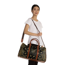 Load image into Gallery viewer, Black and Gold Design Waterproof Travel Bag