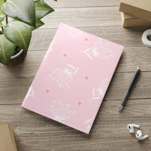Load image into Gallery viewer, Sweetheart Pink Hardcover Notebook