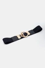 Load image into Gallery viewer, Circle Shape Buckle Zinc Alloy Buckle PU Leather Belt