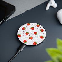 Load image into Gallery viewer, &quot;Sweet Strawberries&quot; Magnetic Induction Charger