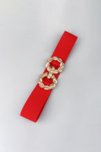 Load image into Gallery viewer, Zinc Alloy Buckle Elastic Belt