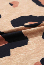 Load image into Gallery viewer, Leopard Long Sleeve Top and Shorts Set