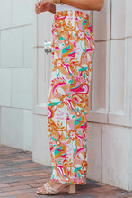 Load image into Gallery viewer, Floral Wide Leg Pants