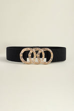 Load image into Gallery viewer, Zinc Alloy Buckle Elastic Wide Belt