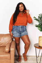 Load image into Gallery viewer, Double Take Half-Zip Long Sleeve Hoodie