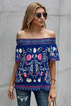 Load image into Gallery viewer, Floral Off-Shoulder Blouse