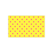 Load image into Gallery viewer, Yellow &amp; Hot Pink Polka Dots Post-it® Note Pads