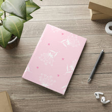 Load image into Gallery viewer, Sweetheart Pink Hardcover Notebook