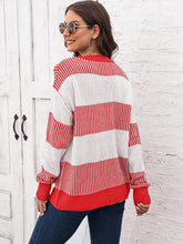 Load image into Gallery viewer, Full Size Round Neck Drop Shoulder Sweater