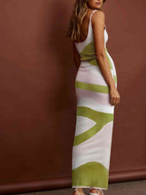 Load image into Gallery viewer, Spaghetti Strap Maxi Sweater Dress
