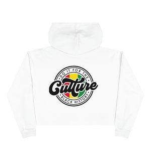 ""Do It For The Culture" Cropped Hoodie