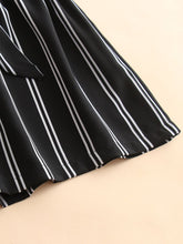 Load image into Gallery viewer, Striped Tie Belt Shorts