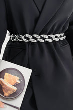 Load image into Gallery viewer, 1.2&quot; Width Acrylic Curb Chain Belt