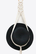 Load image into Gallery viewer, Macrame Hat Hanger
