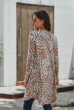 Load image into Gallery viewer, Double Take Printed Open Front Longline Cardigan