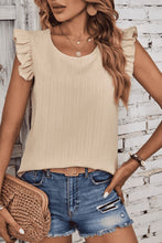 Load image into Gallery viewer, Round Neck Butterfly Sleeve Blouse