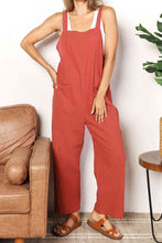 Load image into Gallery viewer, Double Take Wide Leg Overalls with Front Pockets