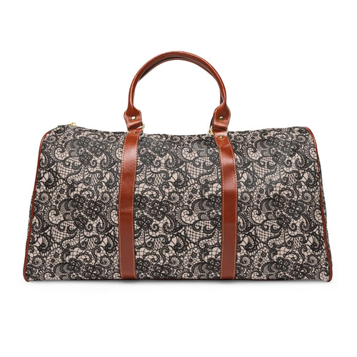 Lace Design Waterproof Travel Bag