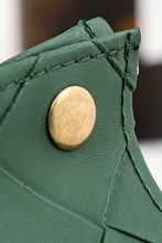 Load image into Gallery viewer, Woven Vegan Leather Tissue Box Cover