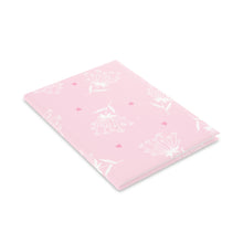 Load image into Gallery viewer, Sweetheart Pink Hardcover Notebook