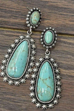 Load image into Gallery viewer, Artificial Turquoise Earrings