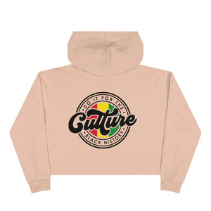 ""Do It For The Culture" Cropped Hoodie