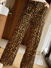 Load image into Gallery viewer, Leopard Wide Leg Pants