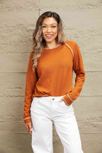 Load image into Gallery viewer, Double Take Long Raglan Sleeve Round Neck Top