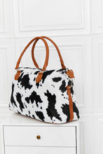 Load image into Gallery viewer, Animal Print Brushed Weekender Bag
