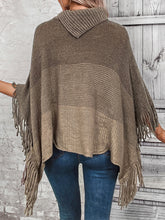 Load image into Gallery viewer, Decorative Button Fringe Detail Sweater