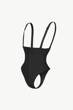 Load image into Gallery viewer, Adjustable Strap Zip-Up Shaping Bodysuit