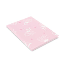 Load image into Gallery viewer, Sweetheart Pink Hardcover Notebook