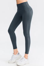 Load image into Gallery viewer, Wide Waistband Slim Fit Long Sports Pants