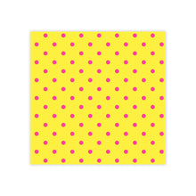 Load image into Gallery viewer, Yellow &amp; Hot Pink Polka Dots Post-it® Note Pads