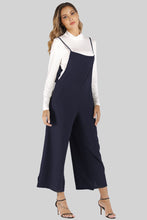 Load image into Gallery viewer, Full Size Cropped Wide Leg Overalls with Pockets