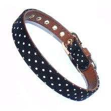 Load image into Gallery viewer, Polka Dot Fabric Dog Collar-0