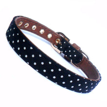 Load image into Gallery viewer, Polka Dot Fabric Dog Collar-3