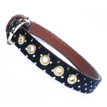Load image into Gallery viewer, Polka Dot Fabric Dog Collar-2