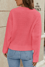 Load image into Gallery viewer, Surplice Neck Long Sleeve Sweater