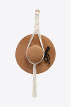 Load image into Gallery viewer, Macrame Hat Hanger