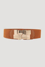 Load image into Gallery viewer, Geometric Buckle Elastic Wide Belt