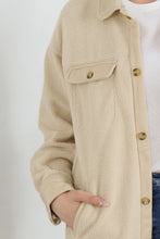 Load image into Gallery viewer, Button Down Collared Jacket with Pockets
