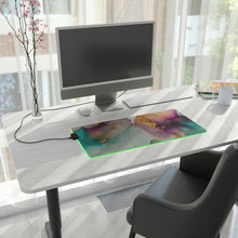 Load image into Gallery viewer, Pastel Watercolor Design  Wireless Charging Gaming Mouse Pad