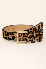 Load image into Gallery viewer, Leopard PU Leather Belt