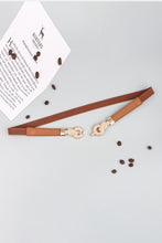 Load image into Gallery viewer, Zinc Alloy Buckle PU Leather Belt