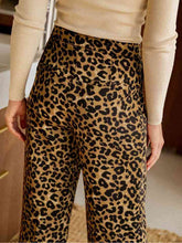 Load image into Gallery viewer, Leopard Wide Leg Pants