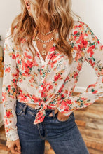 Load image into Gallery viewer, Floral Button Up Long Sleeve Shirt