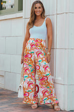 Load image into Gallery viewer, Floral Wide Leg Pants